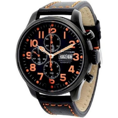 Zeno-Watch - Armbanduhr - Herren - Chronograph - OS Pilot - 8557TVDD-bk-a15