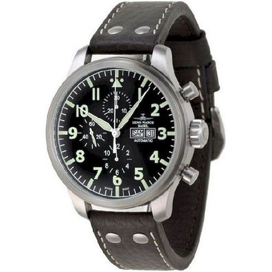 Zeno-Watch - Armbanduhr - Herren - Chrono - Oversized Pilot - - 8557TVDDN-a1
