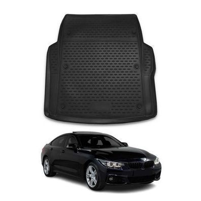 Kofferraummatte Kofferraumwanne für BMW 4er F32 Coupe 2013-2020 Gummi TPE