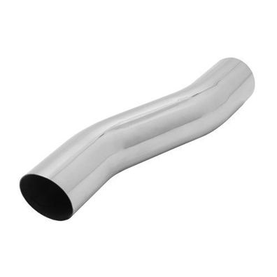Auspuff Endrohr Edelstahl 1x60mm S-Design Auspuff Endschalldämpfer mit ABE