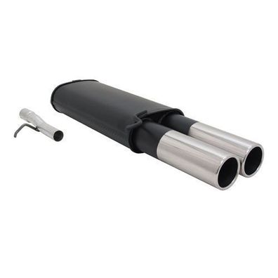 Novus Sportauspuff für VW Passat 3B / 3BG 2x90mm Endschalldämpfer mit ABE