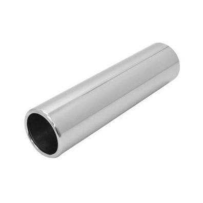 Auspuff Endrohr Edelstahl 1x90mm zum Anschweissen Auspuff Endschalldämpfer ABE