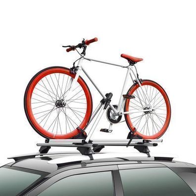 Menabo Fahrradträger Juza für 1 Fahrrad bis 15kg Alu Dachfahrradträger