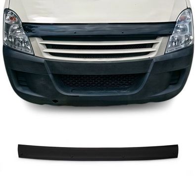 Motorhaube Deflektor Steinschlagschutz für Iveco Daily 2006-2012 Auto Schwarz 1x