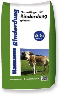Hamann Mercatus Naturdünger mit Rinderdung 12,5 kg