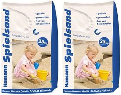Hamann Mercatus Spielsand Classic 2 x 25 kg