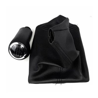 Schaltknauf Schaltknopf für Opel Astra H 2004-2010 6 Gang Kunstleder Schwarz