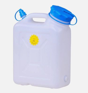 Wasserkanister Weithals 11 Liter Kanisteraus bruchsicherem Polyethylen NEU