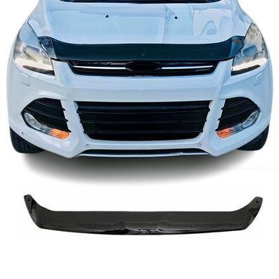 Motorhaube Deflektor Insekten Steinschlagschutz für Ford Kuga 2 2012-2016 Dunkel