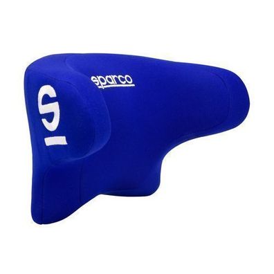 Nackenkissen Auto Memory-Schaum Blau Sparco