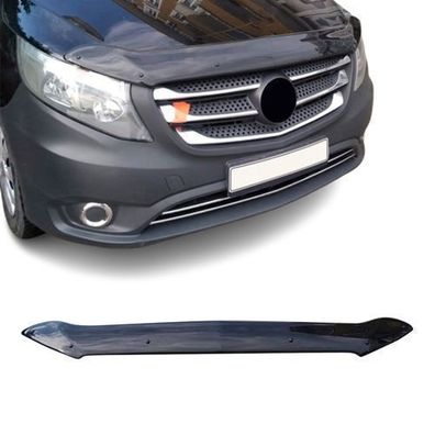 Motorhaube Deflektor Insektenschutz für Mercedes Vito W447 2014-2025 Dunkel