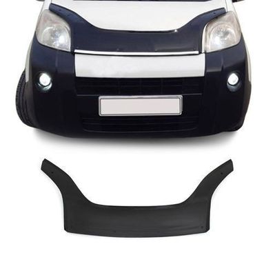 Motorhaube Deflektor Insekten Steinschlagschutz für Fiat Qubo 2007-2021 Dunkel