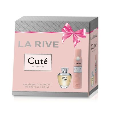 SET LA RIVE Cute For Woman EDP 100ml + DEO 150ml