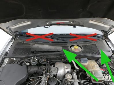 A4 84 B5 8D Abdeckung Wasserkasten Wasserabweiser Batterie Kasten Schutz Wasser