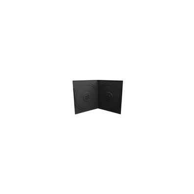 MediaRange DVD-Leerhülle für 2 Dics 7mm Taschenformat schw