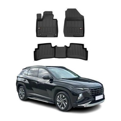 2021-2025 Hyundai Tucson Fußmatten TPE Schwarz 4 tlg