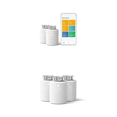 tado Smart Heizk?rperthermostat V3+ ? App-gesteuerte Raumtemperatur, 2er Set