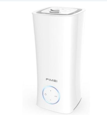FIMEI Ultraschall-Diffusor-Luftbefeuchter, 2 l ? Dual-Spray, LED-Licht, einstellbarer