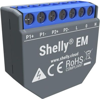 Shelly EM | Wlan-gesteuerter intelligenter Energiez?hler und
