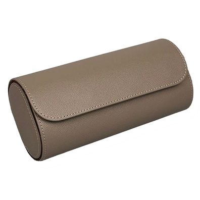 BLCK Uhrenrolle Aufbewahrung für 3 Uhren Leder Taupe 203-taupe