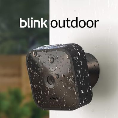 Blink Outdoor HD Wireless-?berwachungskamera mit Alexa-Unterst?tzung und