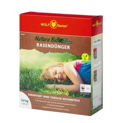 WOLF GARTEN Natura Bio Rasend?nger NR 3,4 | f?r 50m?