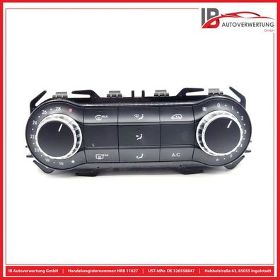 Heizungsbetätigung Klimabedienteil A2469004405 Mercedes A-KLASSE W176 A180