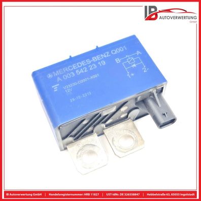 Relais Entkopplung Batterie A0035422319 Mercedes A-KLASSE W176 A180 Mercedes