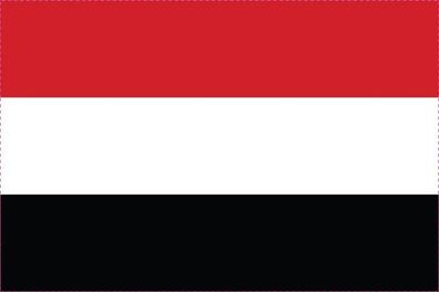 Jemen Flagge Aufkleber Sticker Fahne selbstklebend 5-60cm breit ES-FL-JEM