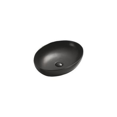 Mexen Jowita Aufsatzwaschbecken 52 x 39 cm, Schwarz matt - 21355285