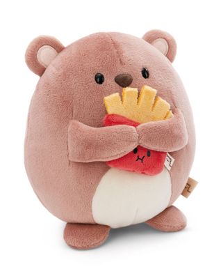 Kuscheltier mymochi Bär Nomo mit Pommes