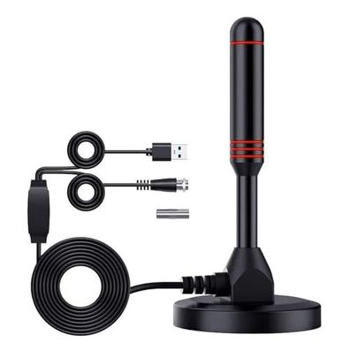 Tragbare TV-Antenne f?r drinnen und drau?en, digitale HD-Freeview-Antenne