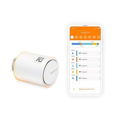 Netatmo Smart Wifi Thermostatventil Fernbedienung, Energieeinsparung, Zusatzmodul