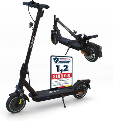 Elektroroller DAMI, Motorleistung 400 W, zusammenklappbar, Schutzklasse IP54, doppelt