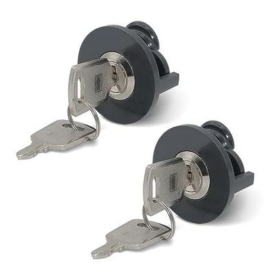 Socket Lock - 2er Set Steckdosen mit Schloss, Diebstahlschutz, Kindersicherung