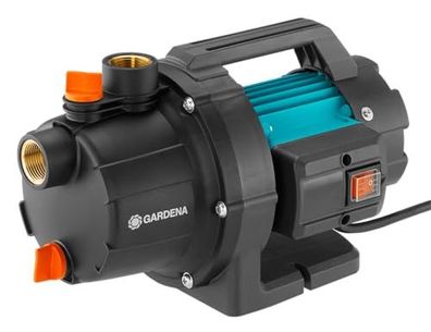 Gardena Gartenpumpe Basic, Hohe Leistung, Edelstahlwelle, Kunststoffgeh?use