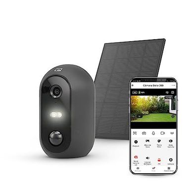 Garza - Cam?ra Surveillance Solaire sans Fil Intelligente 1080p (HD)