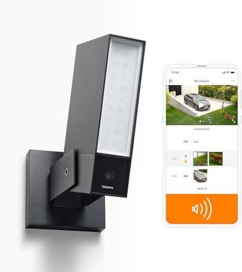 Intelligente Außenüberwachungskamera von Netatmo mit 105 dB Sirene, WLAN, integrierte