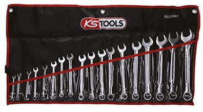 Ratschenschl?ssel-Satz 18-tlg. im Etui, 6?24 mm, KS Tools