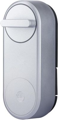 Schlüssellos Yale Linus Smart Lock, Design-Türschloss, Silber