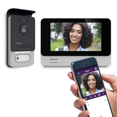 Philips WelcomeEye Connect 2 - Video-T?rtelefon 7 mit Nachtsicht