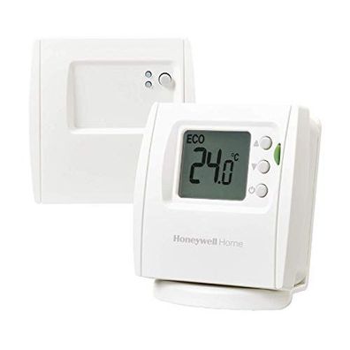 Honeywell Home Funk-Wandthermostat mit gut lesbarem LED-Display, energiesparend, Wei?