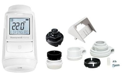 Honeywell Home Evohome Heizk?rperthermostat 1 St?ck mit Adaptern, Raumweise Steuerung