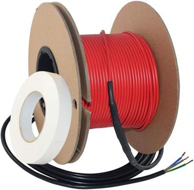 Elektrisches Fu?bodenheizkabel 16 W/m ? 700 W, 43,75 m, TWIN-Technologie