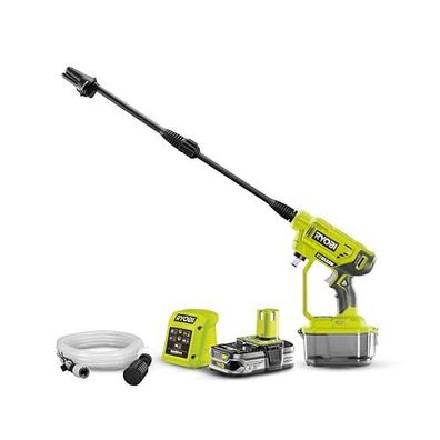 RYOBI 18V ONE+ Akku Hochdruckreiniger RY18PW22A-125, 22 Bar, 2,5Ah Akku, kompakt
