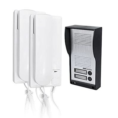 SCS Sentinel AudioKit Duo Audio T?rsprechanlage f?r 2 Wohnungen mit 2 Innenstationen