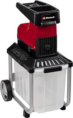 Einhell GC-RS 60 CB Elektro-Leiseh?cksler 2800W mit Schneidwalze und 60L Fangbox