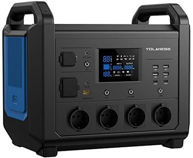 TB1500 Portable Powerstation 1500W mit 1485Wh LiFePO4 Akku