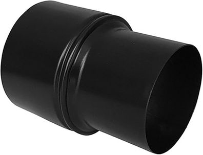 Firefix RES80/?12 Pellet Ofenrohr Edelstahl schwarz, Erweiterungsst?ck 80?120 mm