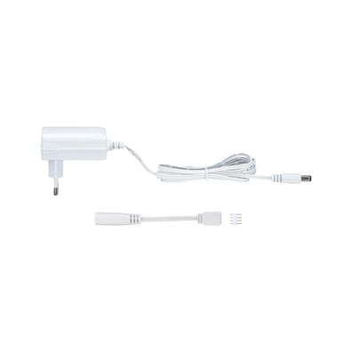 Paulmann 79832 Steckertrafo 12 W 230/12V DC fér LED Leuchtsysteme weiß